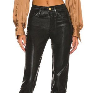 Frame Le Sylvie Coated Denim